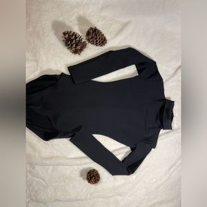 Capezio | Ballet “Black” turtleneck bodysuit
